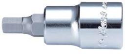 Головка с вставкой 6-гранная10 мм, 4026-4M10, Hans