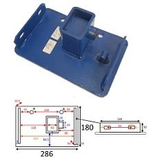SYJ-4.0-H-1000-10A Основание верхней крышки
